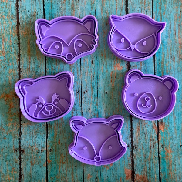 Woodland Cookie Cutter Etsy