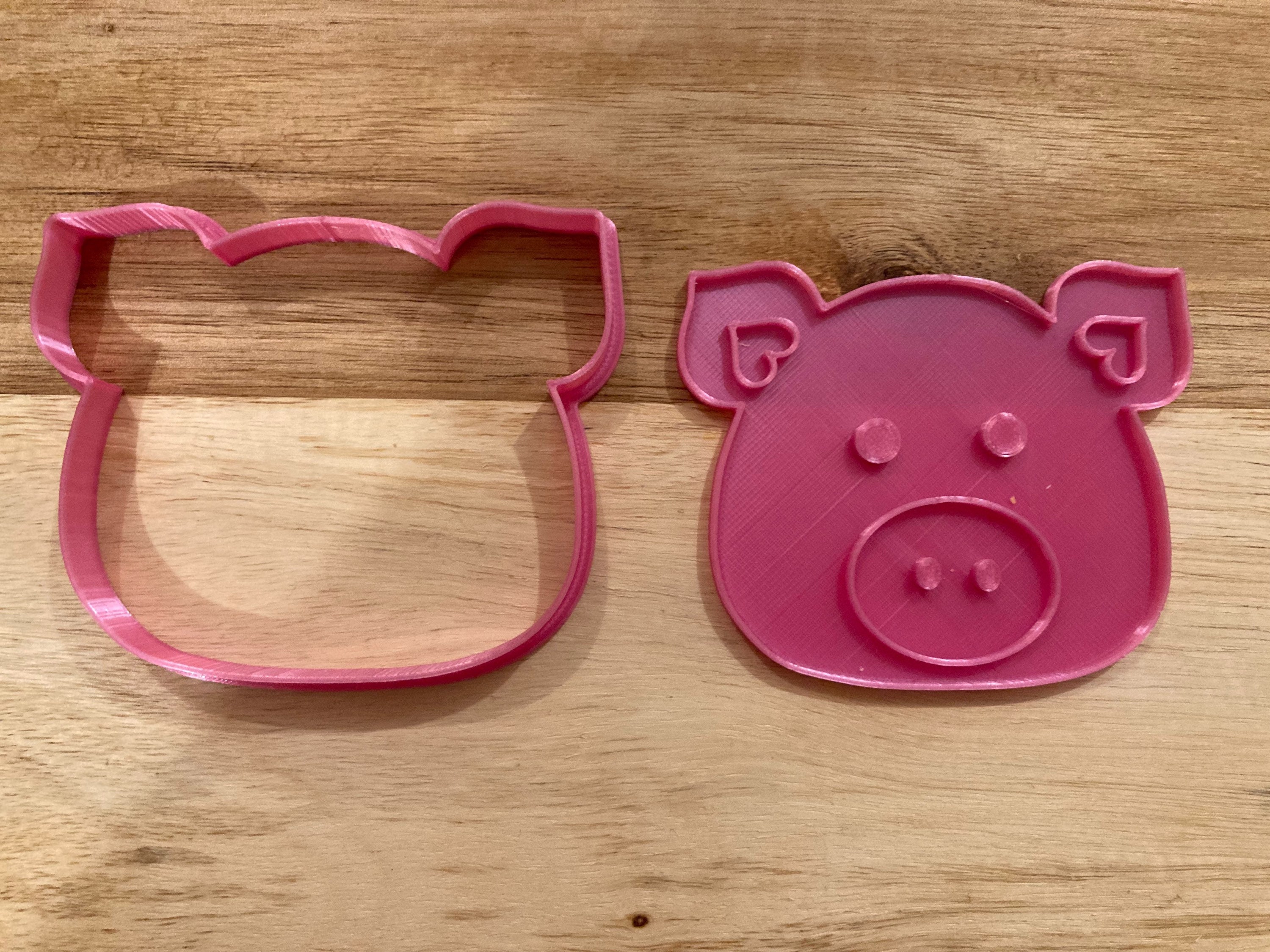 Farm Animals Cookie Cutters Set Etsy