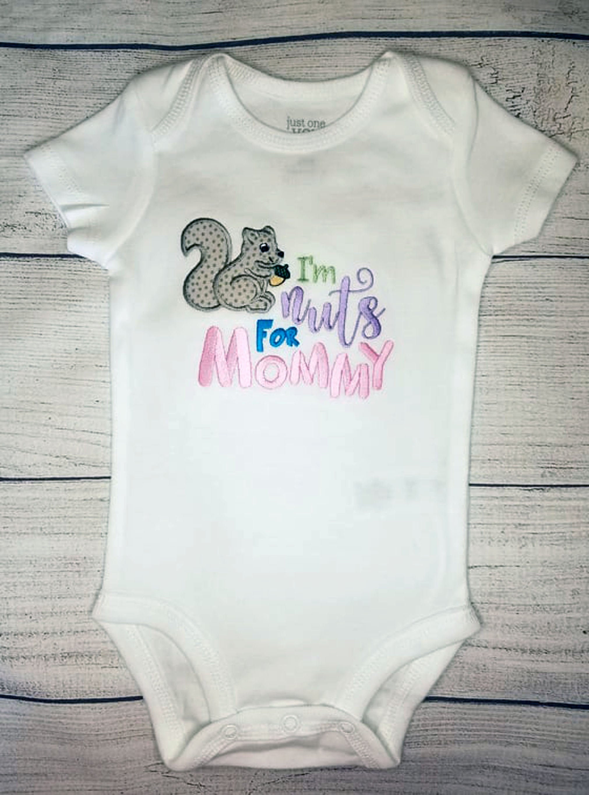 Infant/Baby I'm Nuts for Mommy Personalized | Etsy