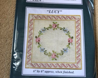 Dollhouse Miniature Needlepoint Carpet Kit 1:12 scale 18 Count Canvas