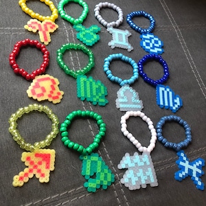Kandi Charm Bracelet - Astrological Signs