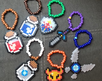 Kandi Charm Bracelet - Legend of Zelda Key Items