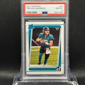 Trevor Lawrence RARE GEM!!! 2023 Donruss Rated Rookie #251