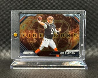 Joe Burrow Football Cards Sports Memorabilia 2023 Panini Prizm Cincinnati Bengals Gift for Men Football Collectible NFL Cards For Collectors
