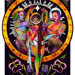 Keep Witchcraft Queer Pride Art Print