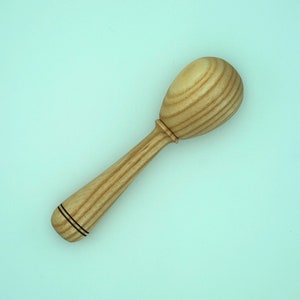 Darning Egg with Handle - Handmade out of Ash wood