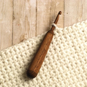Size M K J I wood crochet hook, Handmade wooden, Set of Hand