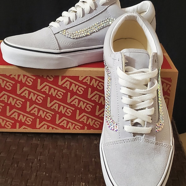 Vans Skool Rhinestone Vans Old Skool - Etsy