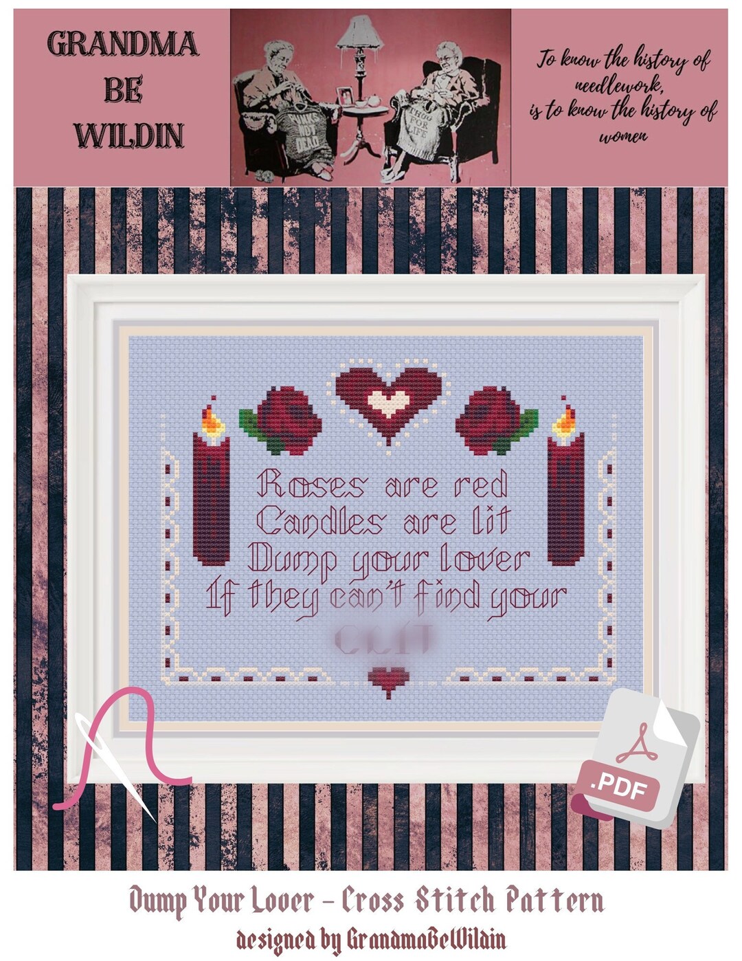 Roses Are Red Candles Are Lit Dump Your Lover If They Can't Find Your