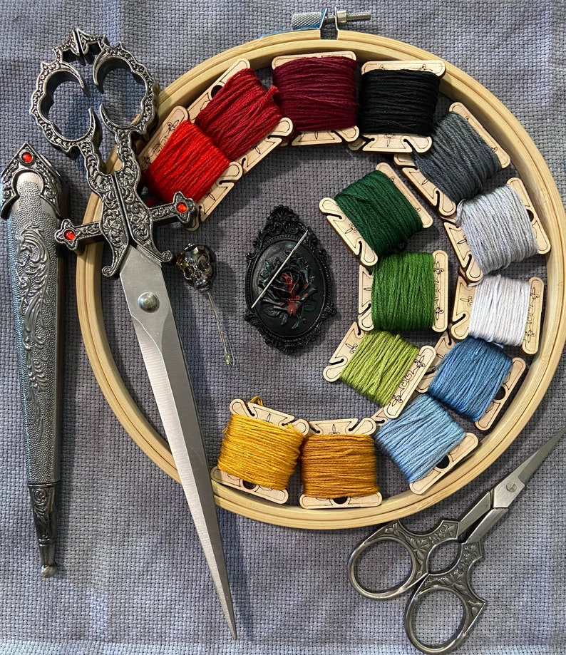 GOOD WITCH Bad Witch Cross Stitch Pattern Chart PDF Modern - Etsy