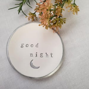 Goodnight Moon Trinket Dish, Handmade Baby Gift, Favorite Teacher Gift, Gift for the New Mom, Celestial Theme Nursery