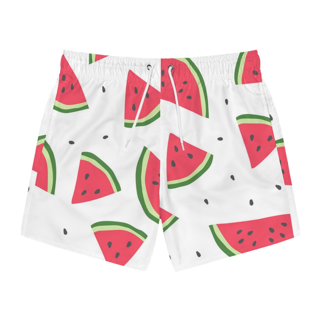 Watermelon Swim Trunks Etsy