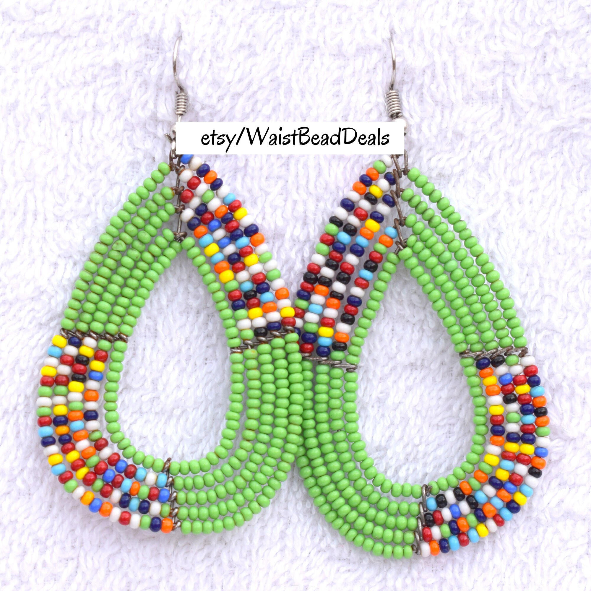 ON SALE African Jewelry Masai Earring Kenya Jewelry Fulani Etsy