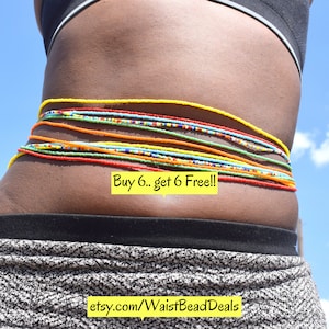This kit is everything you would need to start making waist beads #wai