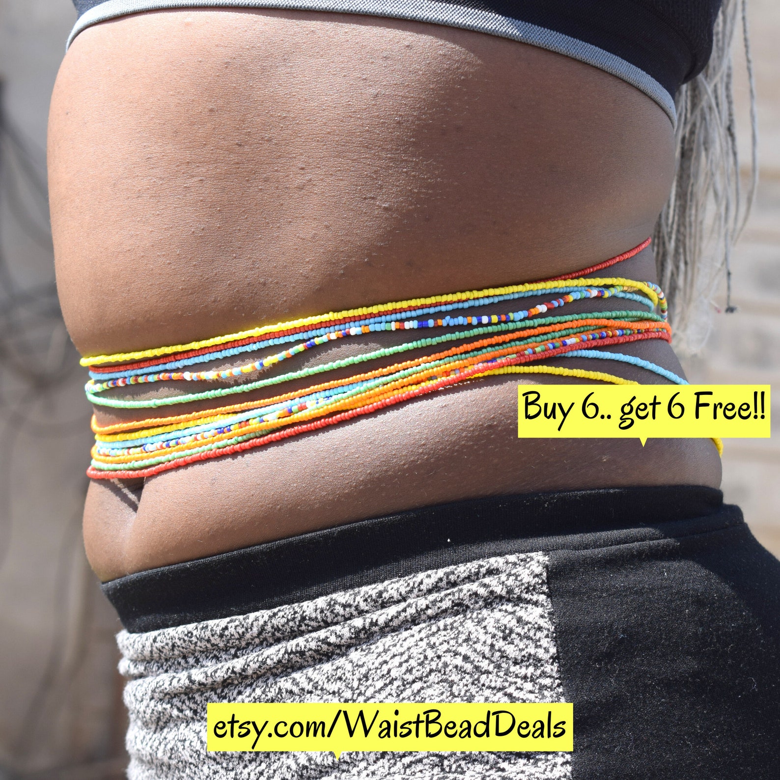 Waist Beads for Weight Loss Waist Beads Waist Beads Black Etsy