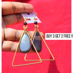 782 Boho Earrings Dangle, Earrings, African Earrings, African Jewelry, Ethnic Earrings, Gifts For Her, Earrings Set, Bone Earrings, Jewelry.
