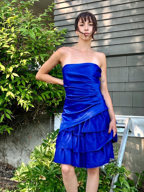 blue sherri hill strapless dress Sherri Hill 57827 – Twirl Prom