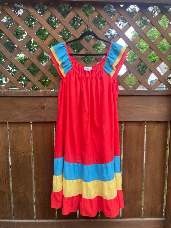 Vintage Lady Camille Fiesta Statement Dress - image 8