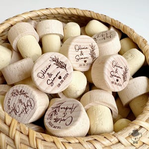 Bulk Wedding Favors - Wine Bottle Stopper with Customization Options