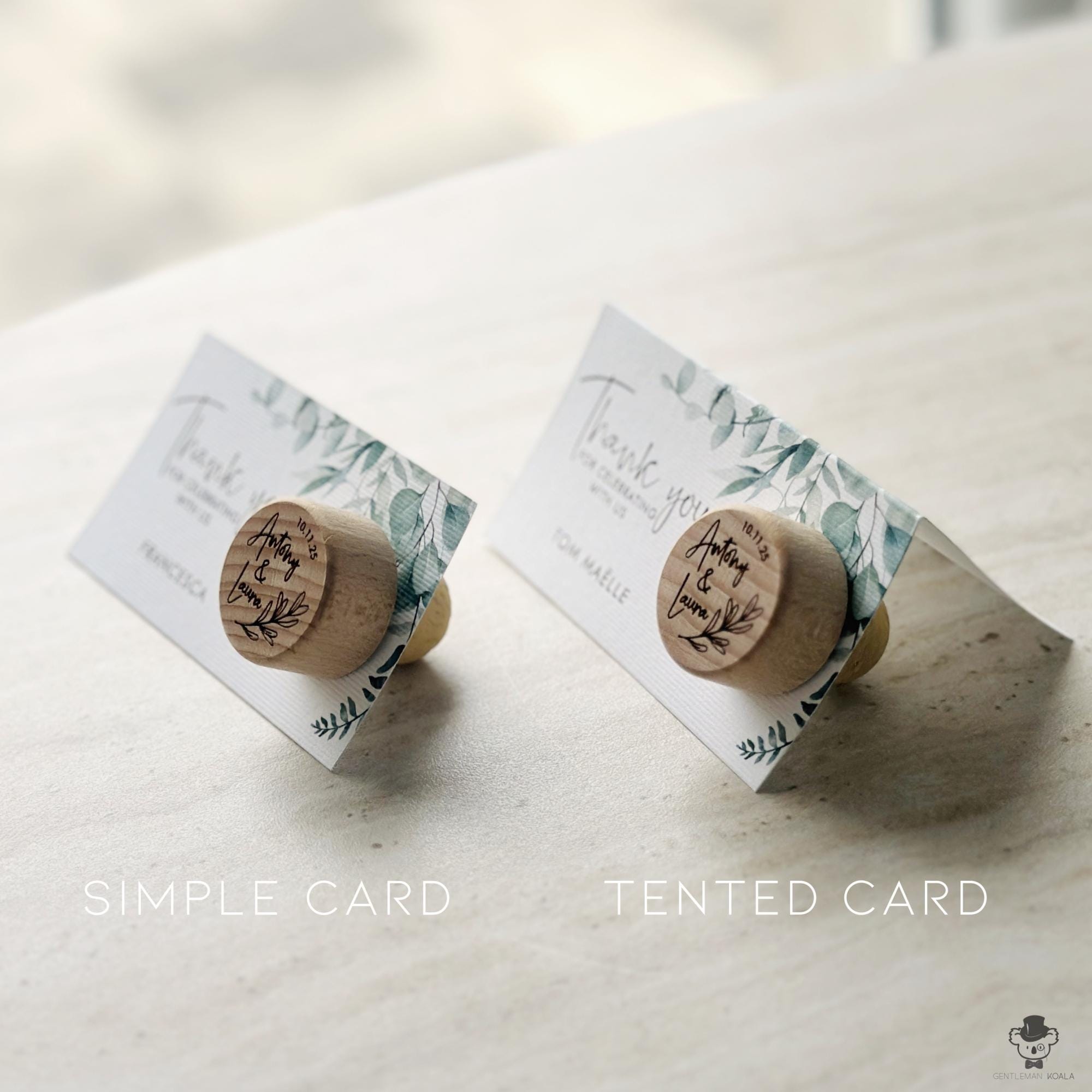 10 Tappi Per Bottiglie In Legno Personalizzati: Incidi Testo, Logo, Nome! Regalo Perfetto Per Nozze E Ringraziamento