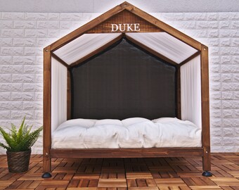 Hexagon Dog Bed Etsy