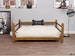 Walnut & Ivory Basic Elevated Solid Spruce Dog Bed, Wooden Pet Bed, Wood Dog Bed, Pet House, Pet Furniture, Dog Furniture, WLO Wood