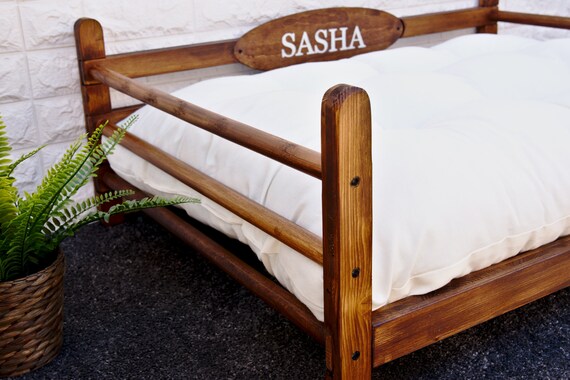 elevated dog bed frame