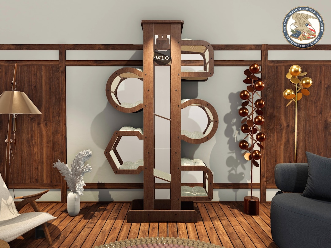 Boomer & george top bookshelf cat tree