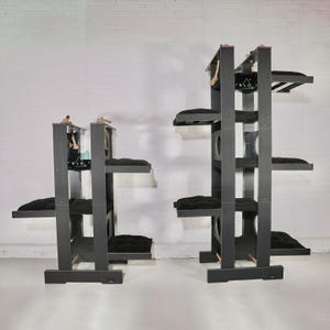 WLO® Empire, Modern Cat House, Wooden Cat Tower, Unique Cat Tree, Cat Tree Tower, Cat Condo, Luxury Cat Condo, Black