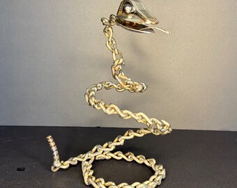 Schlange Handmade Metal Art