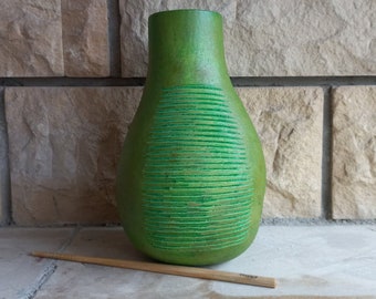 Green Gourd Guiro, Natural Gourd Guiro, Rhythm Instruments, Traditional Peruvian Instruments, Boyfriend Gifts