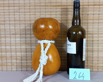 Mini Baby Ipu Heke – 9" Hawaiian Gourd Drum, Authentic Hula Percussion Instrument