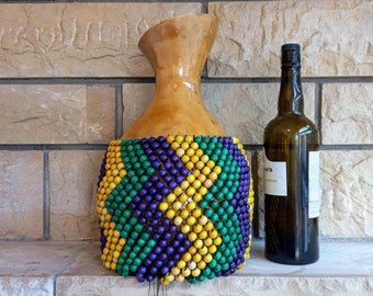 口コミ サイト 商品 Yoruba Xequerê Large Style Rhythm Rattle, Gourd Netted パーカッション・打楽器