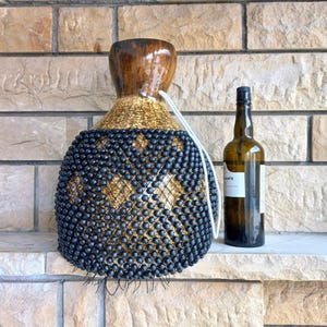 Handcrafted Gourd Shekere: African Percussion Rhythm Instrument