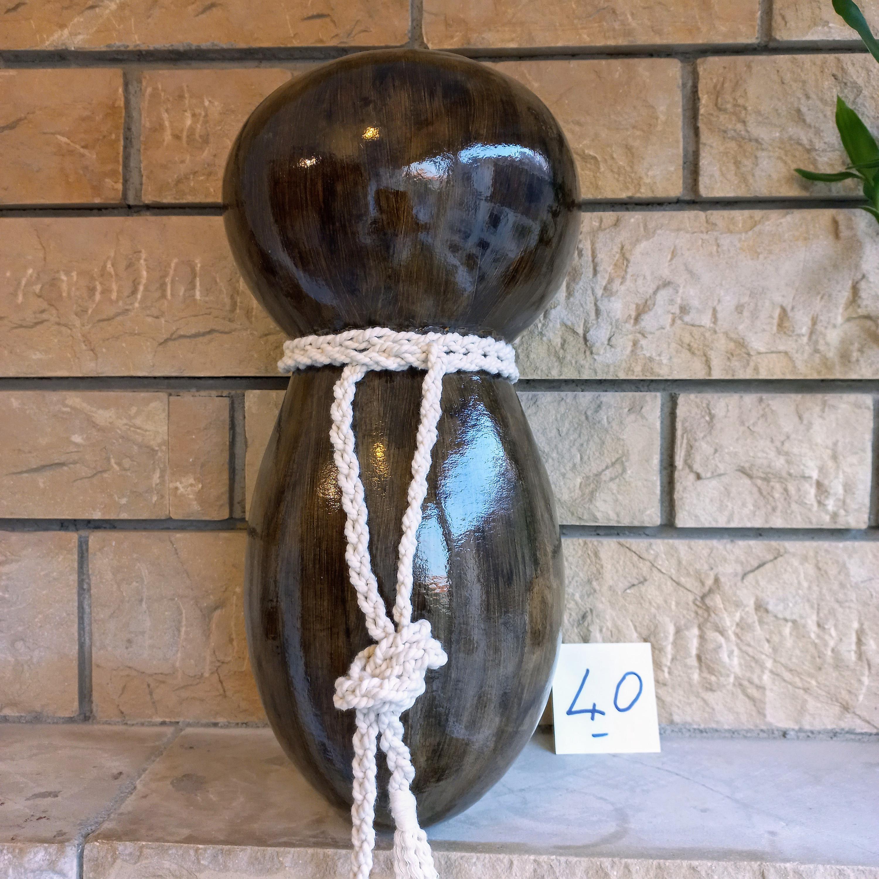 手作りハワイアン・イプ・ヘケ：黒ひょうたん製のフラ楽器 - Etsy 日本