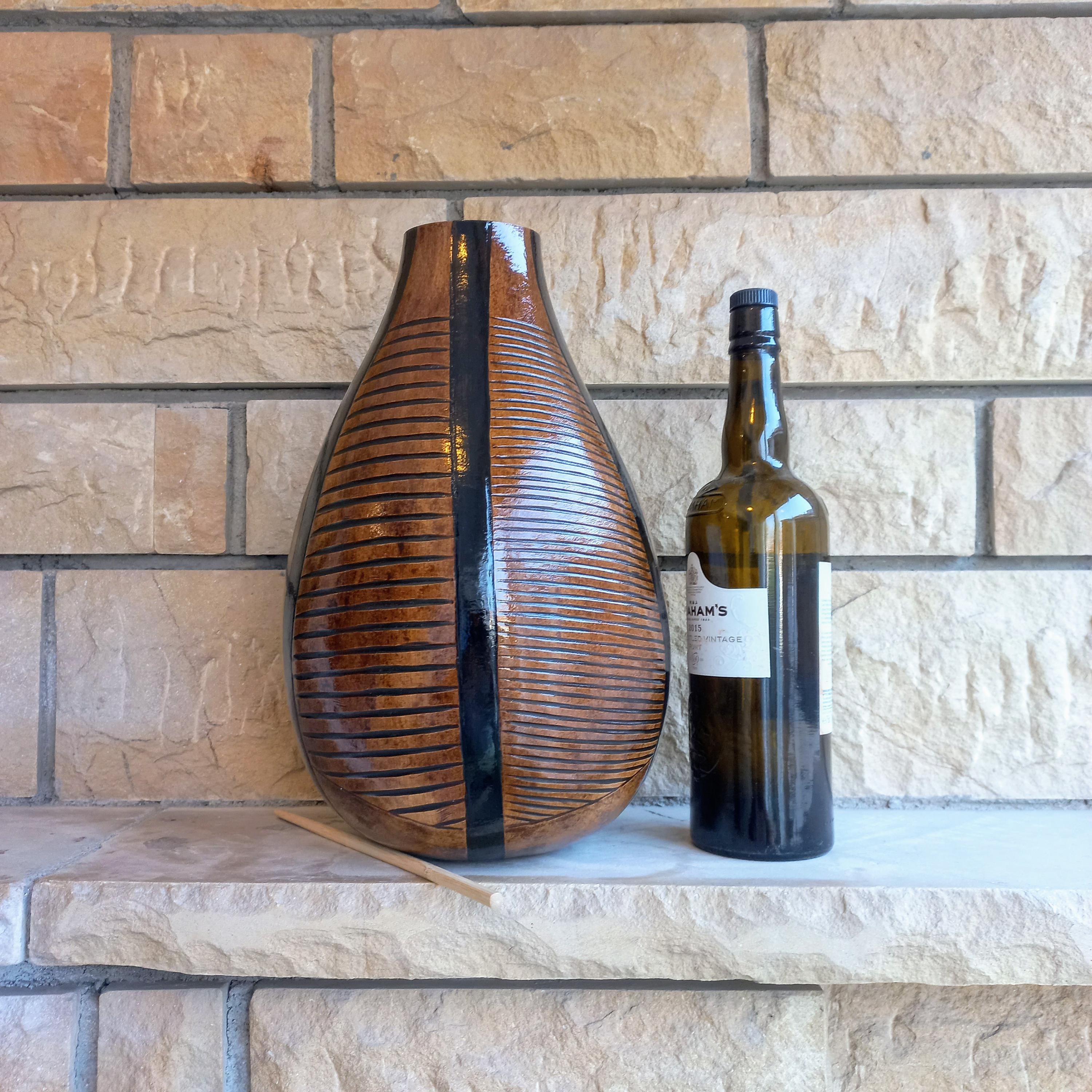 Double Notch Gourd Guiro: Peruvian Latin Percussion Instrument - Etsy