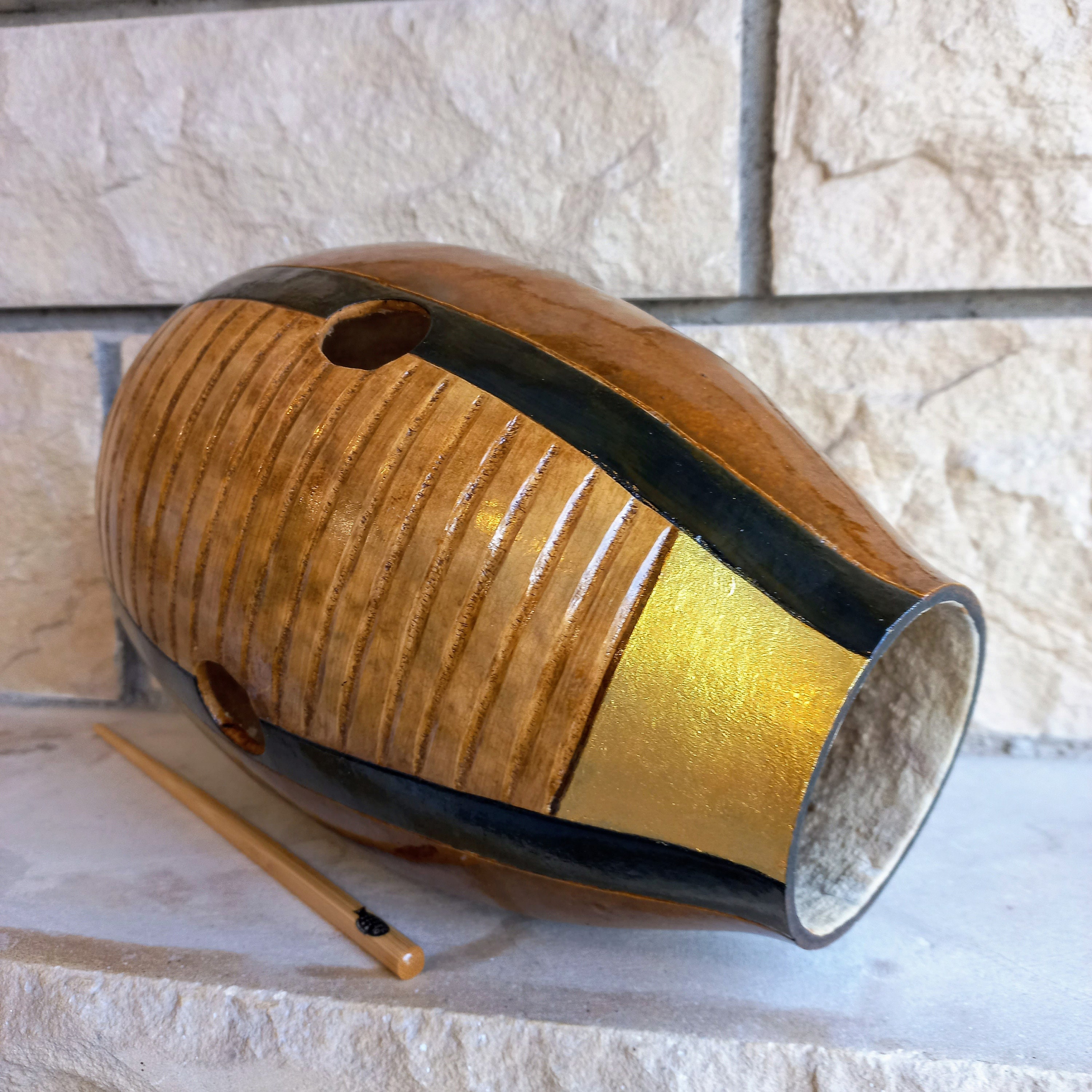 Guiro Gourde Naturelle – Instrument Percussion Latine – Varinligourdart