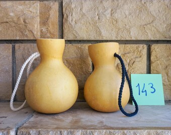 Set of 2 Ipu small instruments, Hawaiian Ipu Ornaments for kids, Miniature Gourd Ornaments, Gift for son