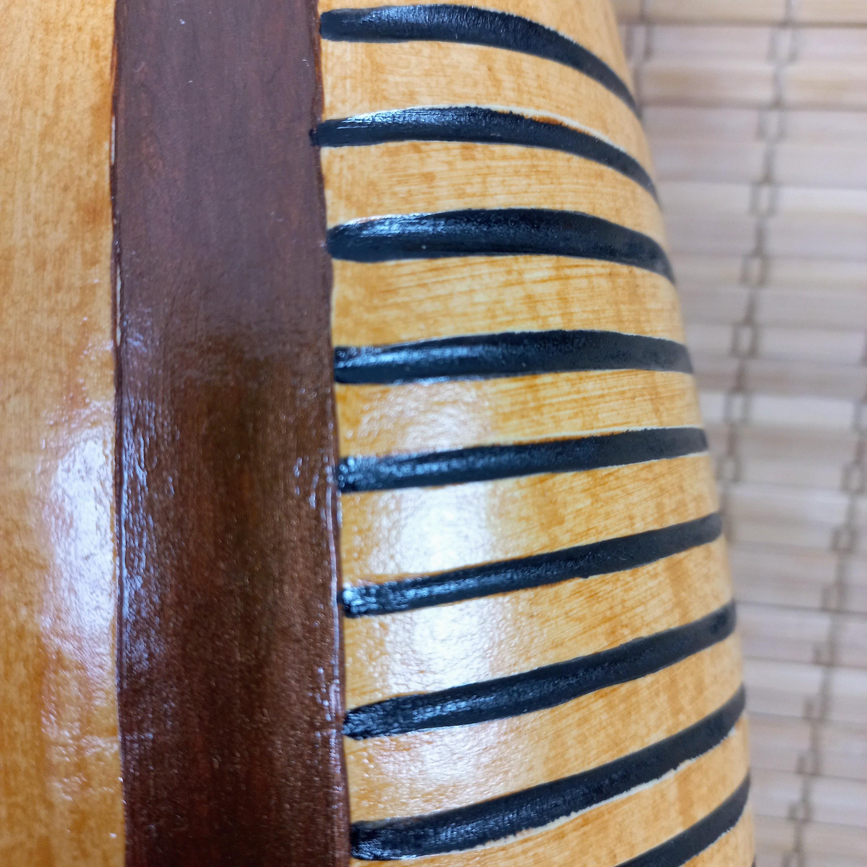 Natural Gourd Guiro: Latin Percussion Instrument With Stick - Etsy