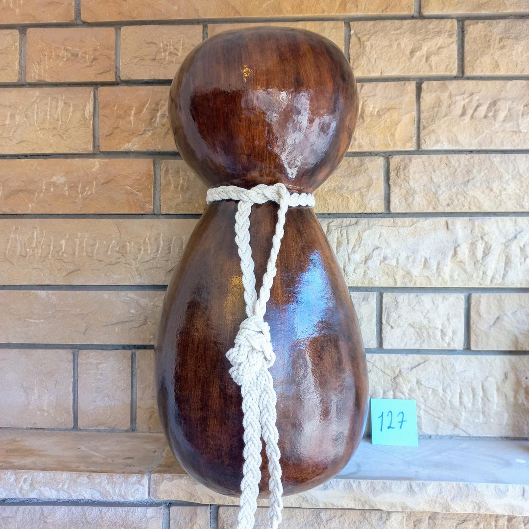 Polished 27 Inches Hula Performers Drum, Pahu Kanaka Tradional Hawaiian ...