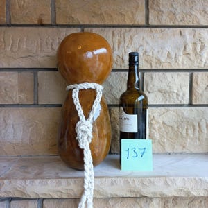 Authentieke Hawaiiaanse Ipu Heke-kalebastrommel - 14 inch hula-percussie-instrument