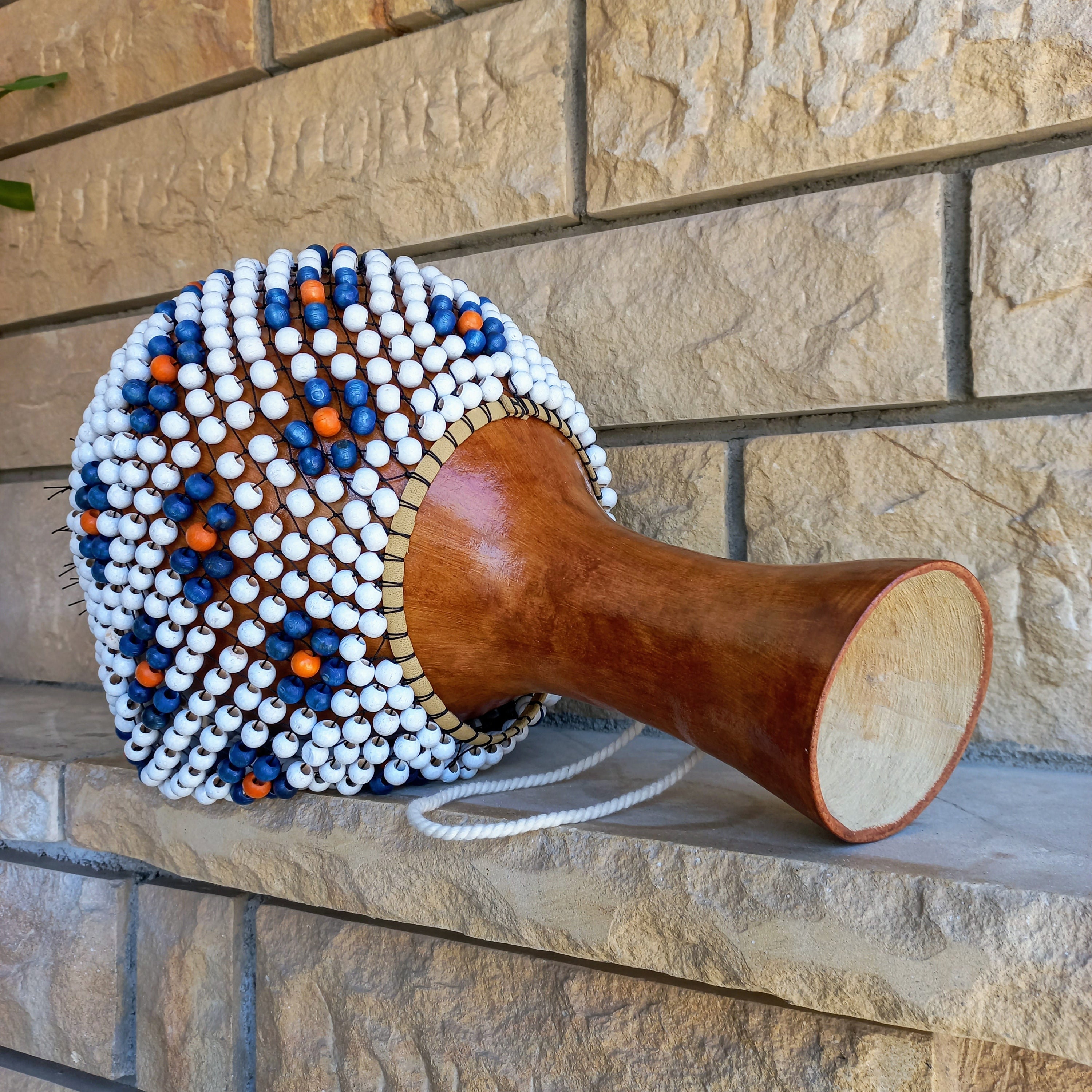 Native Instruments Cabasa Sherkere Gourd Shaker | Percussion Instrument ...