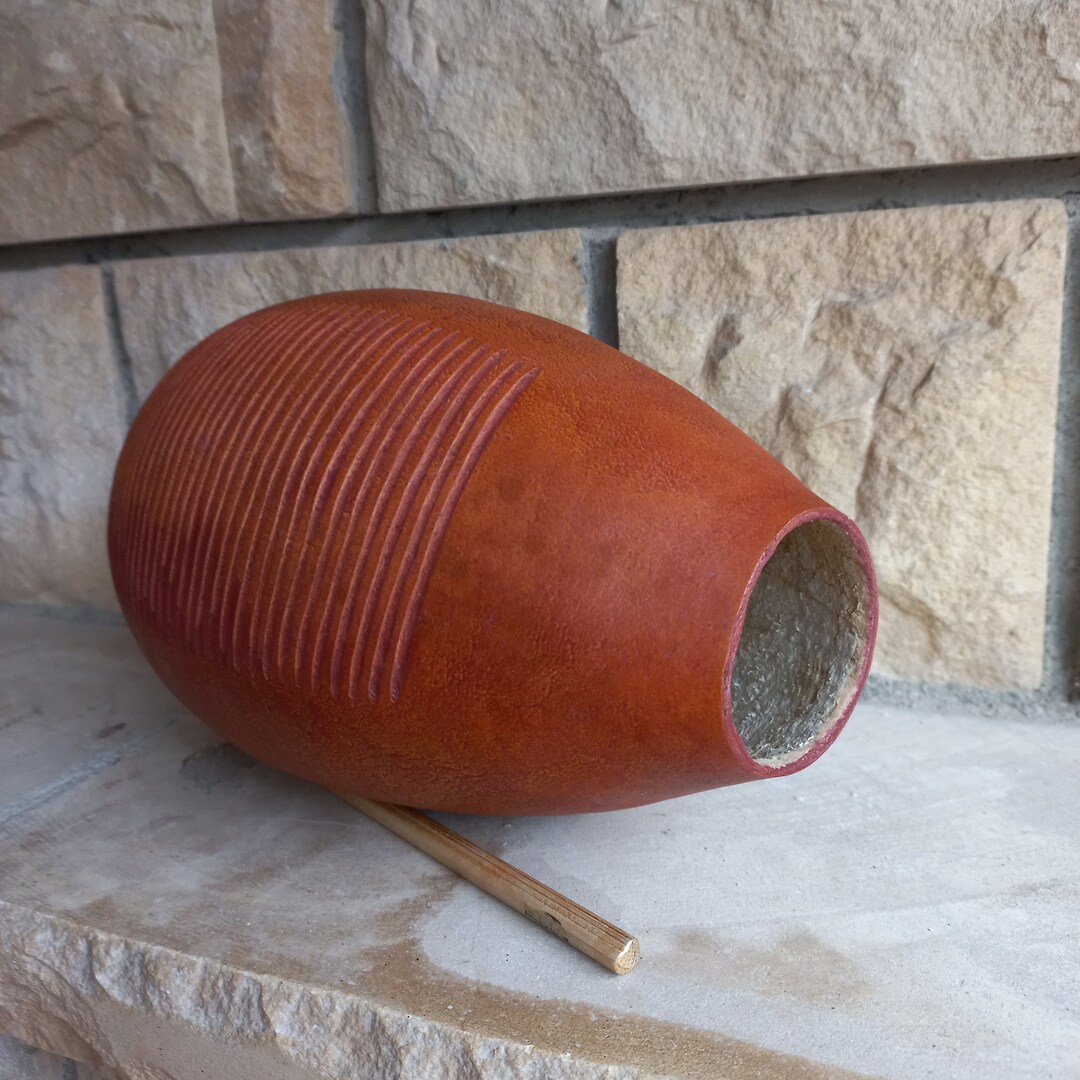 Peruvian Gourd Guiro, Natural Gourd Guiro, Rhythm Instruments, Latin