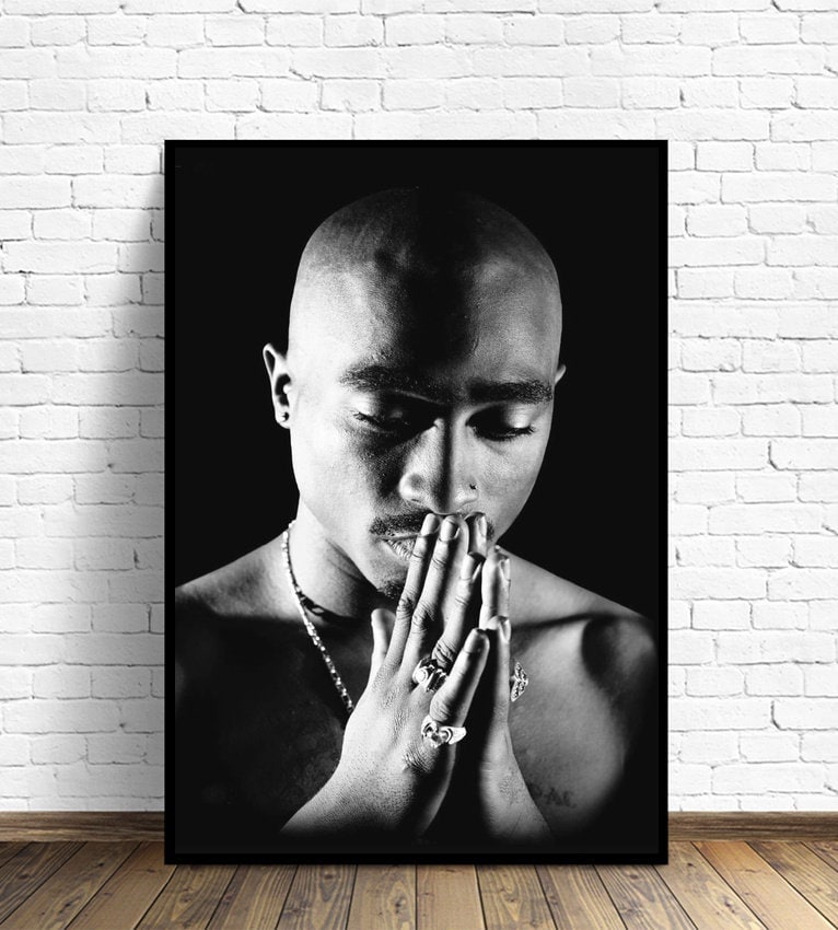 Tupac Praying - Etsy