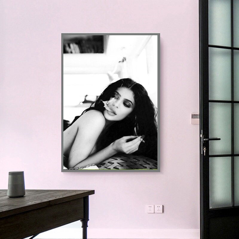 Kendall Jenner Canvas Poster Wall Art,home Docor,frameless - Etsy