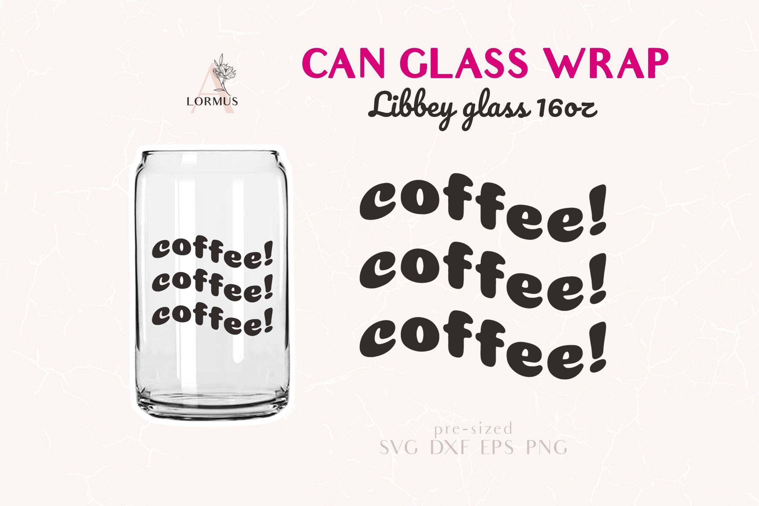 Libbey glass svg Beer can glass svg Can glass svg Coffee Etsy
