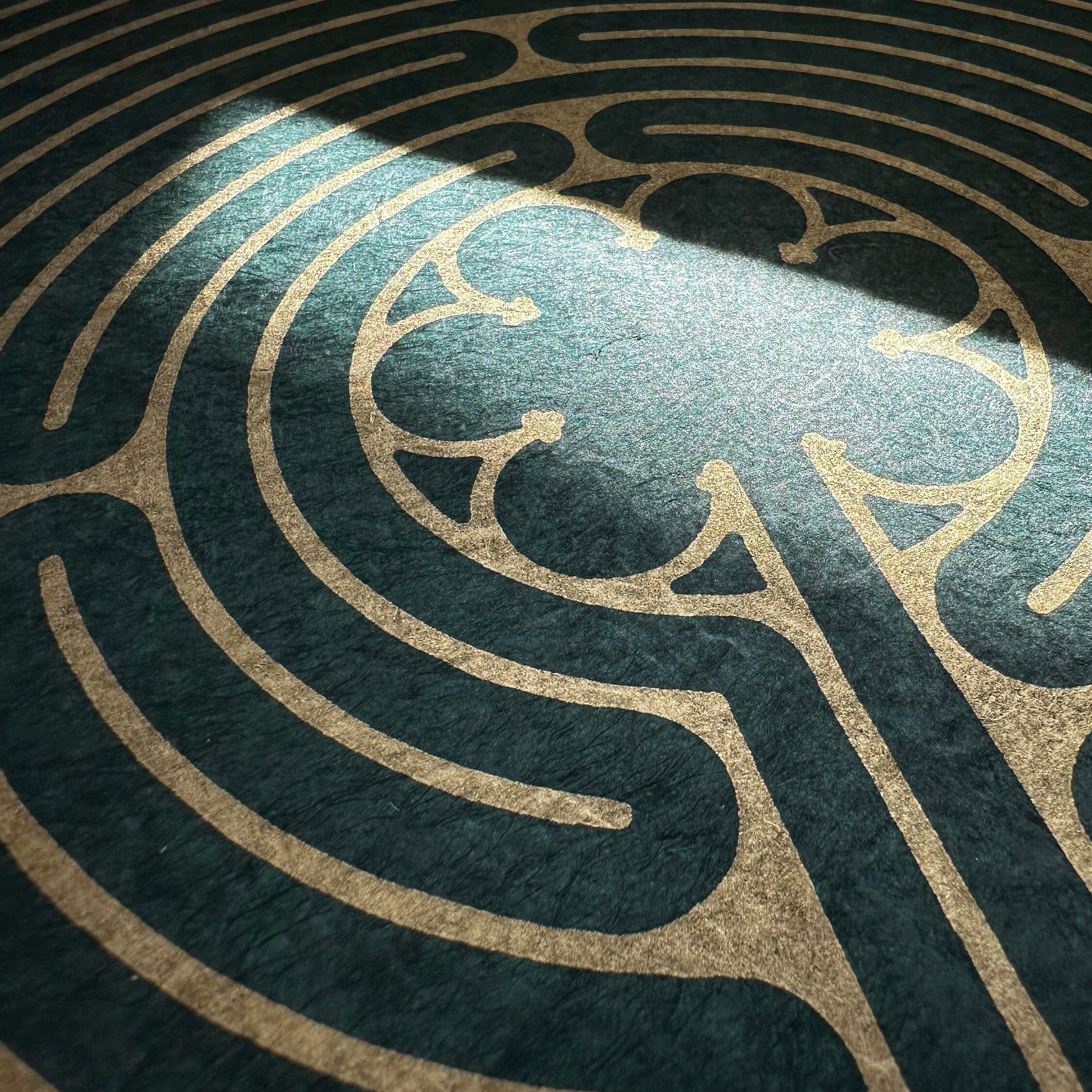 LABYRINTH of CHARTRES of Notre-dame Cathedral – 40 X 40 Cm – Antique ...