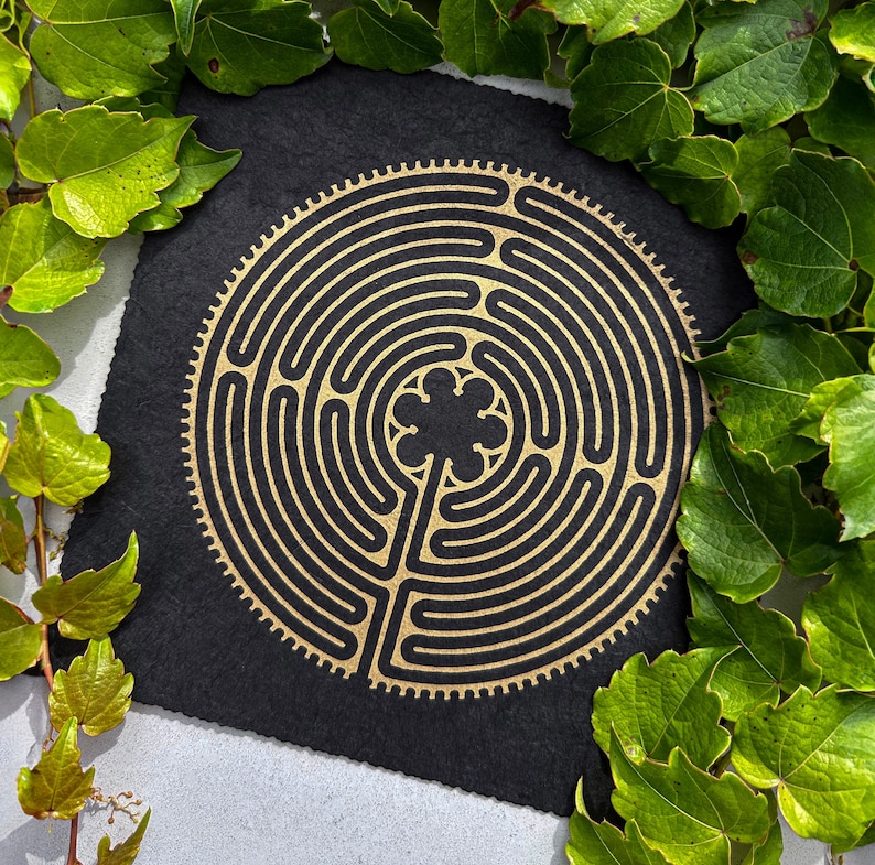 LABYRINTH of CHARTRES of Notre-dame Cathedral – 22 X 22 Cm – Symbol ...