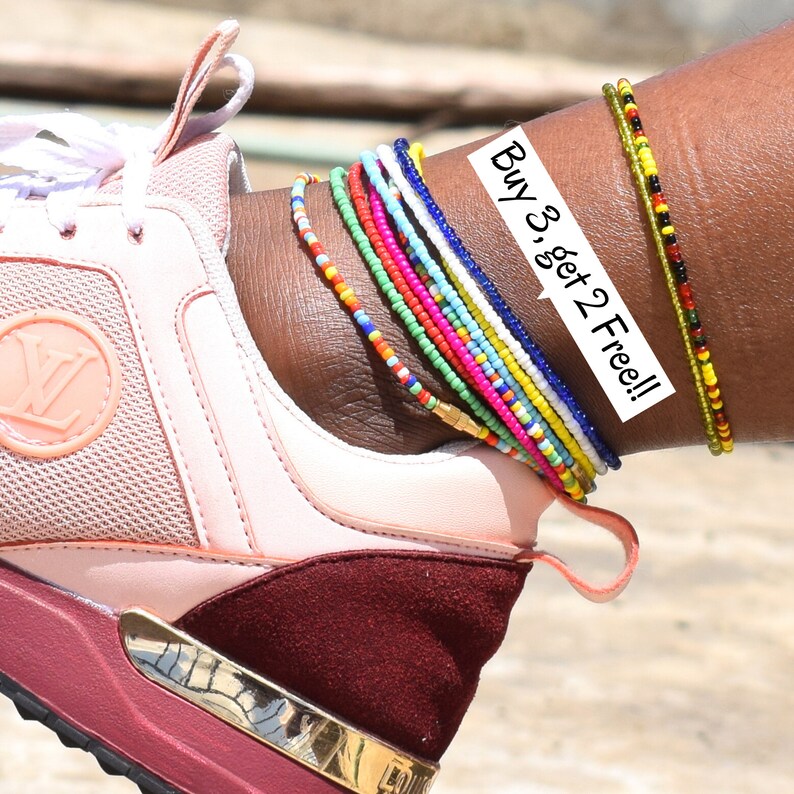 ON SALE ANKLETS Africa Jewelry Anklet Bracelet Anklet for Etsy