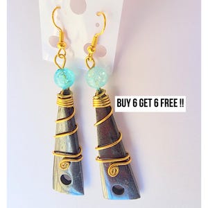 820 Gift, Gifts for Her, Personalized Gifts, Brass Earrings Set, Earrings For Women, African Earrings, African Jewelry, Dangle Drop Earrings